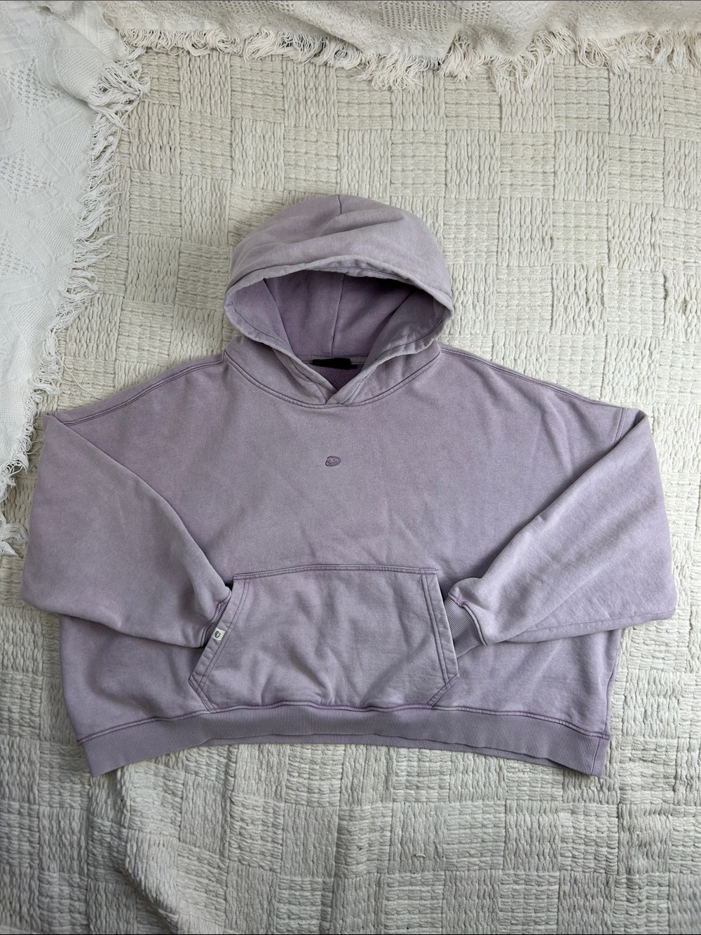 DRMERS CLUB Vintage Boxy Hoodie Oversized Medium Purple
